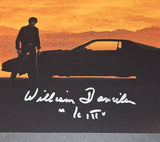 William Daniels Signed Autographed 11x14 Knight Rider KITT Beckett COA