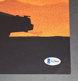 William Daniels Signed Autographed 11x14 Knight Rider KITT Beckett COA