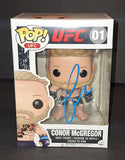 Conor McGregor Signed Autographed UFC Funko Champ Notorious Irish Beckett COA