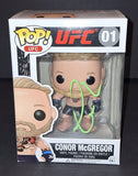 Conor McGregor Signed Autographed UFC Funko Champ Notorious Irish Beckett COA