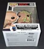 Conor McGregor Signed Autographed UFC Funko Champ Notorious Irish Beckett COA