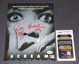 Matthew Lillard Skeet Ulrich Rose McGowen Signed Autographed 8x10 Scream JSA COA