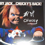 Brad Dourif Signed Autographed 8x10 Child's Play 2 Chucky JSA COA