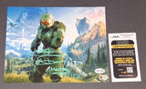 Steve Downes Signed Autographed 8x10 Halo Master Chief JSA COA