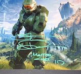 Steve Downes Signed Autographed 8x10 Halo Master Chief JSA COA