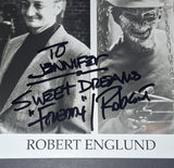 Robert Englund Signed Autographed 8x10 Freddy Krueger Nightmare On Elm JSA COA
