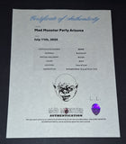 Brad Dourif Signed Autographed Card Garbage Pail Kids Chucky Mad Monster AZ COA