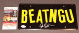 Jonathan Breck Signed Autographed License Plate Jeepers Creepers JSA COA