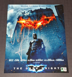 Christian Bale Signed Autographed 8x10 Dark Knight Batman MAS COA