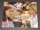 Heather Langenkamp and Amanda Wyss Signed Autographed 8x10 Nightmare JSA COA