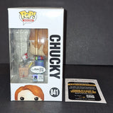 Brad Dourif Autographed Funko Child's Play Chucky FYE Exclusive JSA COA