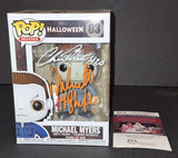 Nick Castle, Tom Morga, Will Sandin, and Chris Durand autographed Funko JSA COA
