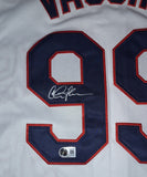 Charlie Sheen Signed Autographed Jersey Major League Ricky Vaughn Beckett COA