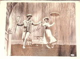 Dick Van Dyke Signed Autographed 16x20 Canvas Mary Poppins PSA/DNA COA