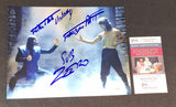 Francois Petit Signed Autographed 8x10 Sub-Zero Mortal Kombat JSA COA