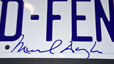 Michael Douglas Signed Autographed License Plate Falling Down Beckett COA