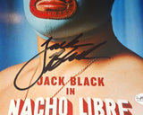 Jack Black Signed Autographed 8x10 Nacho Libre Luchador JSA COA
