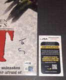 Tim Curry Signed Autographed 11x17 Pennywise IT JSA COA