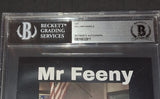 William Daniels Signed Autographed Custom Jumbo Card Mr. Feeny Beckett COA