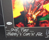 Robert Englund Autographed Signed 11x14 matted 8x10 Freddy Krueger JSA COA