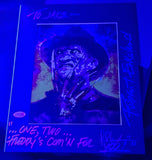 Robert Englund Autographed Signed 11x14 matted 8x10 Freddy Krueger JSA COA