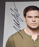 Michael C. Hall Jennifer Carpenter 11x14 Dexter JSA COA