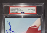Barbara Eden Signed Autographed Photo 3.5x5.5 I Dream Of Jeannie PSA COA