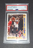 Michael Jordan Card Chicago Bulls East All-Stars 1991 Upper Deck PSA 7