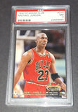 Michael Jordan Card Chicago Bulls 1992 Topps Stadium Club Members Choice PSA 7