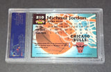 Michael Jordan Card Chicago Bulls 1992 Topps Stadium Club Members Choice PSA 7