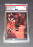 Michael Jordan Card Chicago Bulls 1998 Upper Deck Checklist 1-90 PSA 7