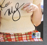 Rose McGowen Matthew Lillard Signed Autographed 8x10 Scream Stu Tatum MAS COA