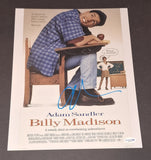 Adam Sandler Signed Autographed 11x14 Billy Madison ACOA COA