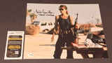 Linda Hamilton Signed Autographed 11x14 Terminator Sarah Connor JSA
