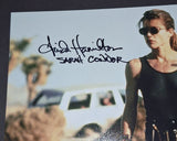 Linda Hamilton Signed Autographed 11x14 Terminator Sarah Connor JSA