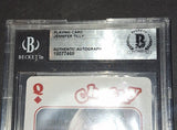 Jennifer Tilly Signed Autographed Card Tiffany Chucky Beckett COA