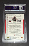 Michael Jordan 1999 Upper Deck Athlete of the Century Chicago Bulls card PSA 8