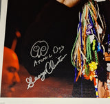 George Clinton Signed Autographed 16x20 Canvas Atomic Dog Funk PSA/DNA COA