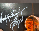 Michael J. Fox Christopher Lloyd Signed Autographed 8x10 Back The Future MAS COA