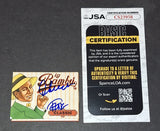 Cheech And Chong Signed Autographed Bambu Rolling Papers JSA COA
