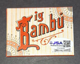 Cheech And Chong Signed Autographed Bambu Rolling Papers JSA COA