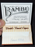 Cheech And Chong Signed Autographed Bambu Rolling Papers JSA COA