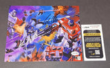 Frank Welker Peter Cullen Signed Autographed 8x10 Transformers JSA COA