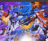 Frank Welker Peter Cullen Signed Autographed 8x10 Transformers JSA COA