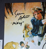 Corey Feldman Sean Astin Signed Autographed 8x10 Goonies Mouth Mikey JSA COA