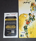 Corey Feldman Sean Astin Signed Autographed 8x10 Goonies Mouth Mikey JSA COA