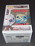 Tom Savini Schulyer White Signed Autographed Funko Jason Friday 13th JSA COA