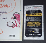 Jamie Lee Curtis Signed Autographed Book My Brave Year Of Firsts JSA COA