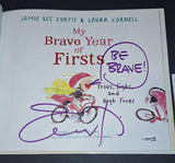 Jamie Lee Curtis Signed Autographed Book My Brave Year Of Firsts JSA COA