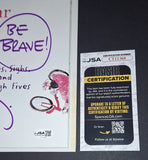 Jamie Lee Curtis Signed Autographed Book My Brave Year Of Firsts JSA COA